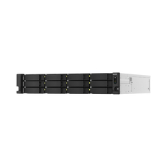 Серверное сетевое хранилище QNAP TS-h1887XU-RP, 18 отсеков, 32 ГБ, 5 дисков по 20 ТБ, черный