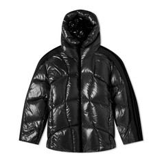 Пуховик Moncler Genius X Adidas Beiser, черный