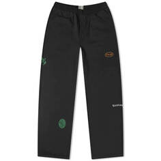 Спортивные брюки с логотипом P.A.M., черный Pam Perks And Mini