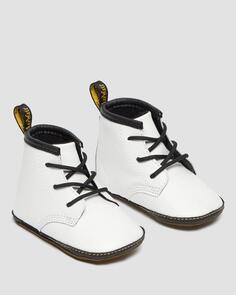 Темно-рыжие кожаные ботильоны Newborn 1460 Dr. Martens