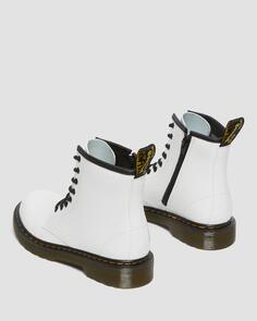 Лакированные ботинки Junior 1460 на шнуровке Dr. Martens