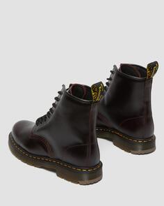 1460 Нескользящие ботинки из атласной кожи на шнуровке Dr. Martens