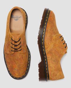 Мраморные замшевые классические туфли Smiths Dr. Martens