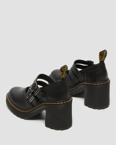 Кожаные туфли на каблуке Eviee Sendal Dr. Martens