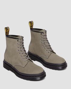 Ботинки из фрезерованной кожи нубука 1460 на шнуровке Dr. Martens