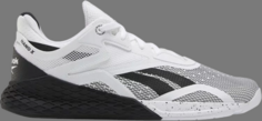 Кроссовки nano 10 &apos;white black&apos; Reebok, белый