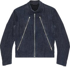 Куртка Vintage Maison Margiela Five Zip Jacket &apos;Glazed Indigo&apos;, синий