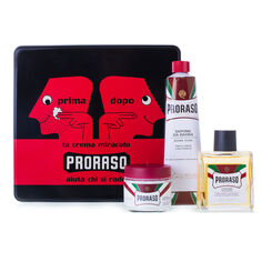 Proraso Vintage Selection Primadopo набор: крем до бритья, 100 мл + крем для бритья, 100 мл + бальзам после бритья, 100 мл