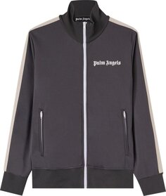 Куртка Palm Angels Classic Track Jacket &apos;Dark Grey&apos;, серый