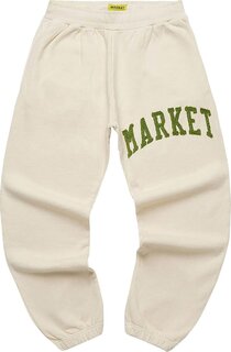 Спортивные брюки Market Vintage Wash Sweatpants &apos;Coconut&apos;, белый