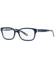 Мужские очки Polo Prep PP8520 прямоугольной формы Polo Ralph Lauren