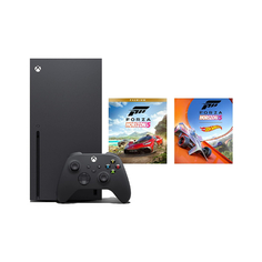 Игровая консоль Microsoft Xbox Series X + Forza Horizon 5 - Premium Edition, 1 ТБ, черный