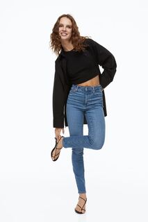 Формируем узкие высокие джинсы H&amp;M H&M