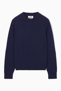 Джемпер COS Pure Cashmere, темно-синий