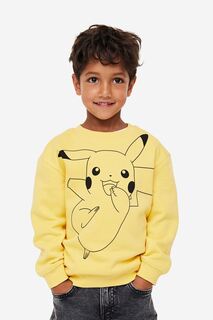 Толстовка H&amp;M x Pokémon Printed, желтый H&M