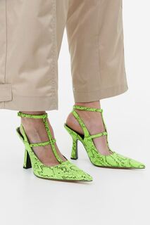 Туфли со змеиным принтом H&amp;M H&M
