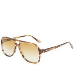 Солнцезащитные очки Moscot Sheister, коричневый