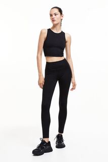 Спортивные тайтсы DryMove H&amp;M H&M