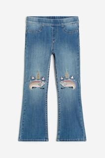 Расклешенные джинсы суперстрейч H&amp;M H&M