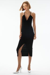 Облегающее платье с драпировкой H&amp;M H&M