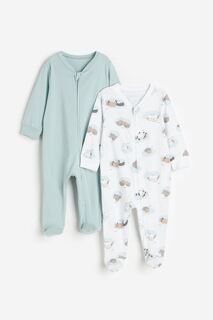 Комбинезон-пижама из двух предметов на молнии H&amp;M H&M