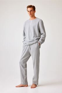 Пижамный комплект стандартного кроя с сотовой текстурой H&amp;M H&M