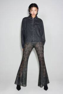 Кружевные брюки-клеш H&amp;M H&M
