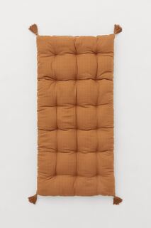 Подушка на стул H&amp;M Home Cotton Muslin, коричневый