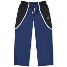 Спортивные брюки New Balance Hoops Woven, синий/черный/белый