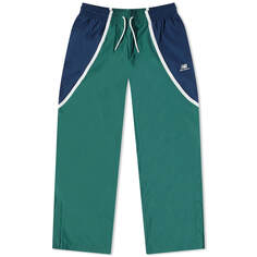 Спортивные брюки New Balance Hoops Woven, зеленый/синий/белый