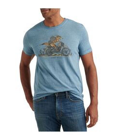 Мужская футболка с коротким рукавом coyote biker Lucky Brand