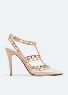 Туфли VALENTINO GARAVANI Rockstud pumps, розовый