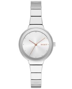 Женские серебристые часы-браслет Astoria, 32 мм DKNY, серебро