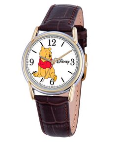 Мужские часы Disney Winnie Cardiff из серебряного и золотого сплава ewatchfactory