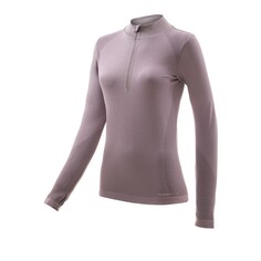 Спортивный топ Higher State Seamfree Long Sleeve Half Zip, фиолетовый