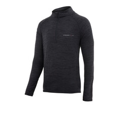 Спортивный топ Higher State L/S Raglan 1/4 Zip Neck, черный