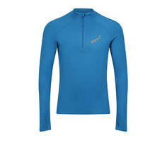 Спортивный топ Inov8 Train Elite Mid Long Sleeve Half Zip Running, синий