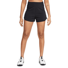 Спортивные шорты Nike Dri-FIT Bliss High-Waisted 3 Inch, черный