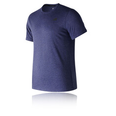 Спортивная футболка New Balance Heather Tech Short Sleeve, нави синий