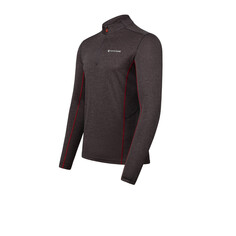 Спортивный топ Montane Dart Zip Neck, серый