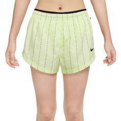 Шорты для бега Nike Dri-FIT Tempo Luxe Icon Clashs, зеленый