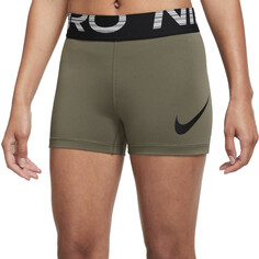 Спортивные шорты Nike Pro Dri-FIT 3&quot; Graphic Training, зеленый