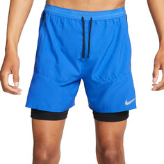 Шорты для бега Nike Dri-FIT Stride 2-in-1s, синий
