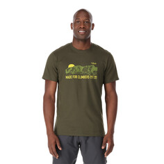 Спортивная футболка Rab Stance Sundowner, зеленый