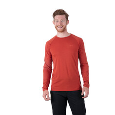 Спортивный топ Rab Forge Long Sleeve, красный