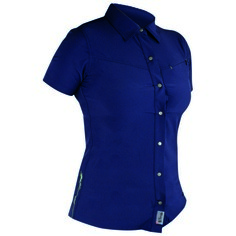 Рубашка с коротким рукавом Vertical Aubrac, синий