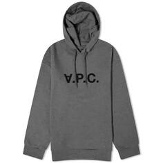 Толстовка A.P.C. Milo VPC Logo, темно-серый