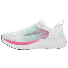 Кроссовки спортивные женские Fila Nuvole EVO для бега, белый/бирюзовый/розовый