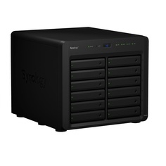 Сетевое хранилище Synology DS2422+ NAS с 12 отсеками, черный