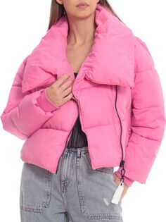 Укороченная куртка-пуховик Avec Les Filles Winter pink